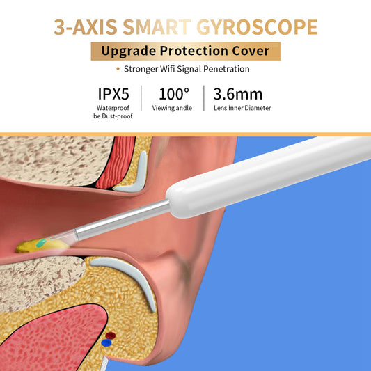 NE3 Ear Cleaner Otoscope Ear Wax Removal Tool With Camera LED, Limited Time Offer